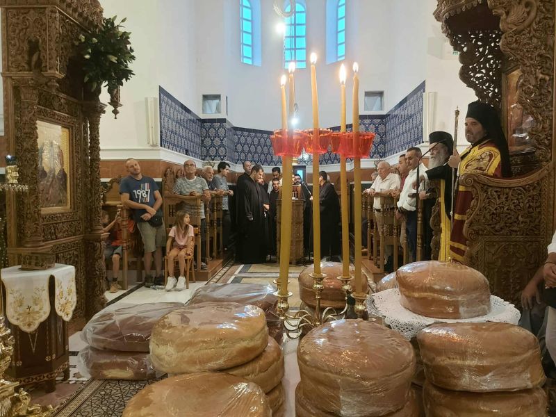 Η εορτή της Μεταμορφώσεως στη Λαυρεντιανή Μονή